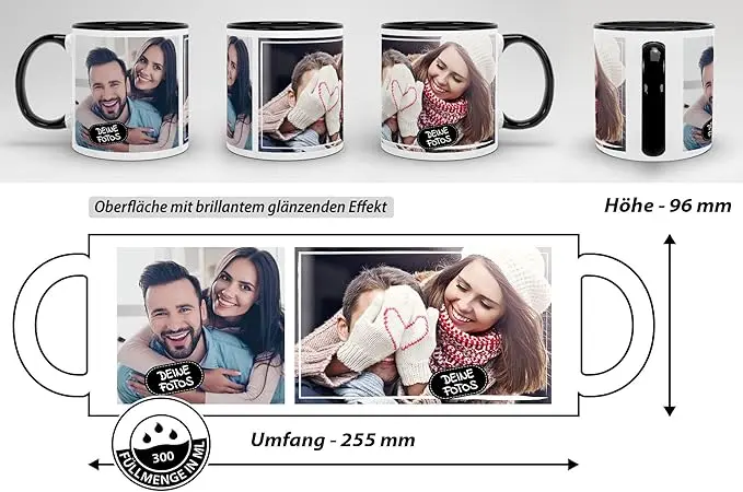 Personalisierte Foto-Tasse